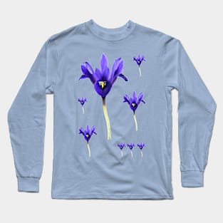 Iris  &#39;Palm Springs&#39;  Reticulata Long Sleeve T-Shirt